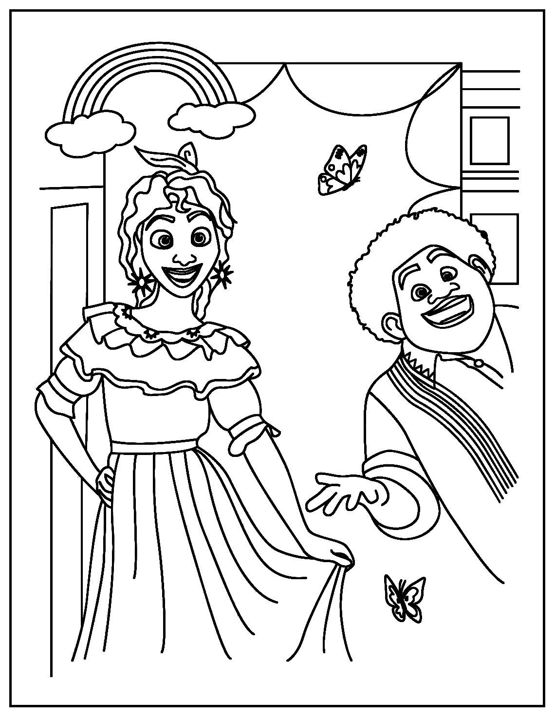 141+ Free Encanto Coloring Pages Printable 92