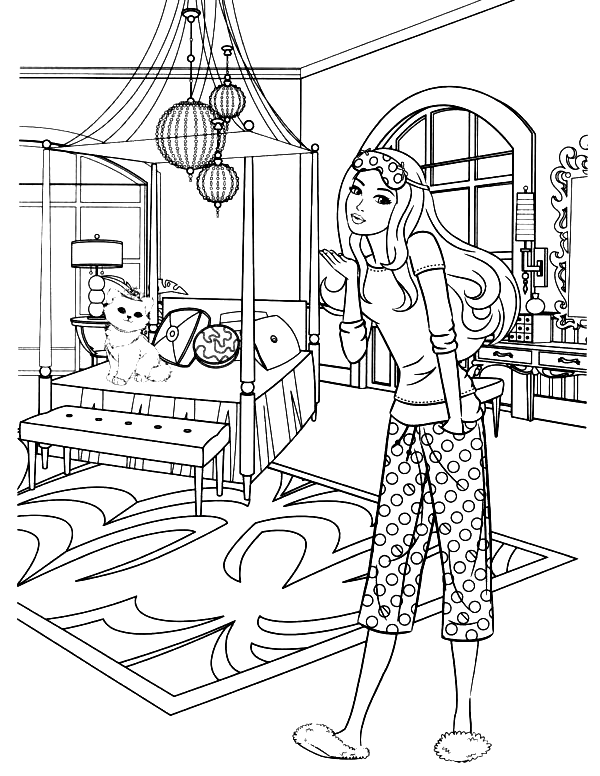 145 Dream House Coloring Pages Printable 1