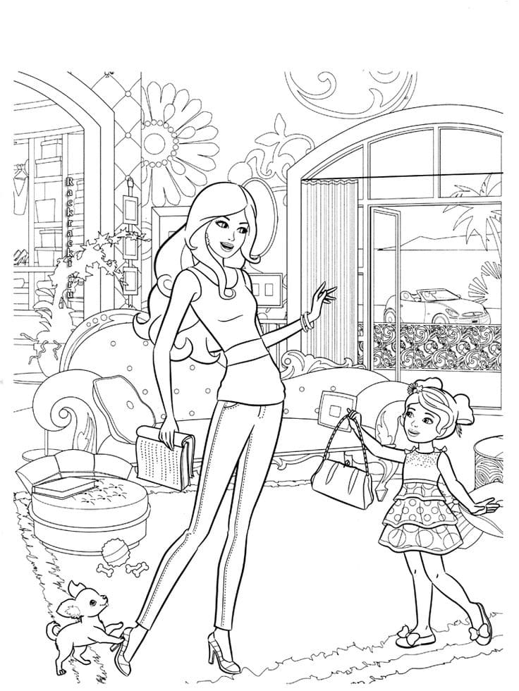 145 Dream House Coloring Pages Printable 105