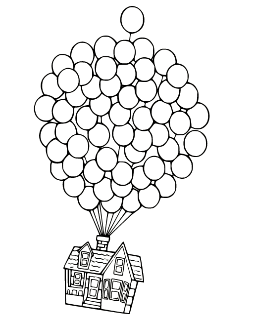 145 Dream House Coloring Pages Printable 15