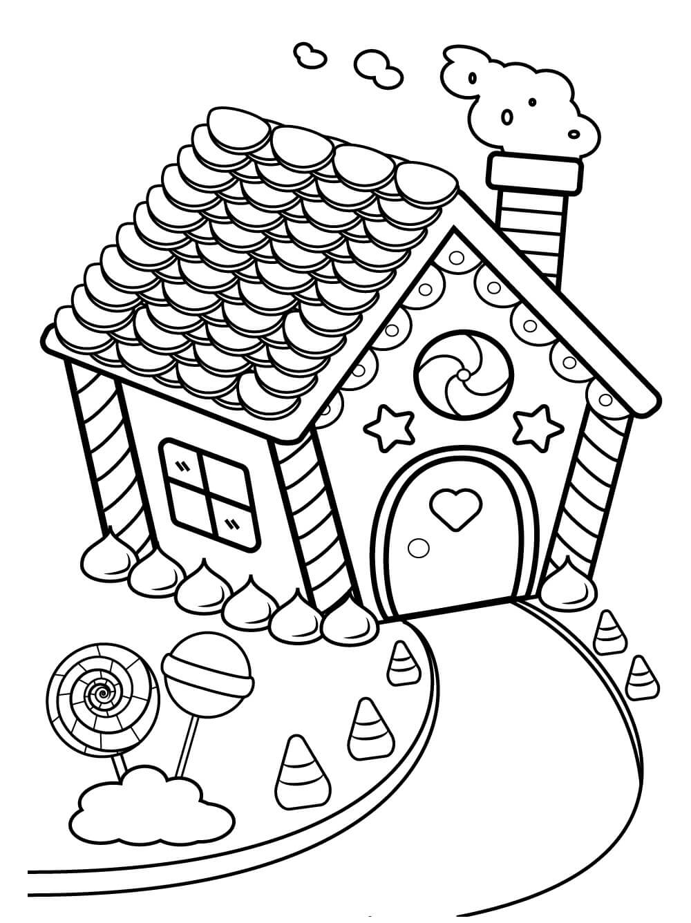 145 Dream House Coloring Pages Printable 32