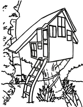 145 Dream House Coloring Pages Printable 33