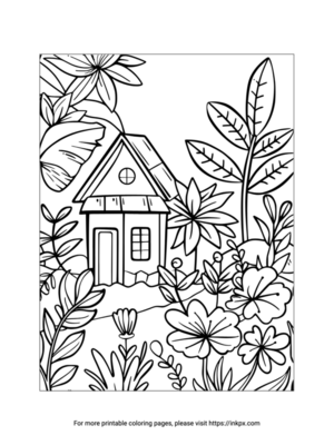 145 Dream House Coloring Pages Printable 37