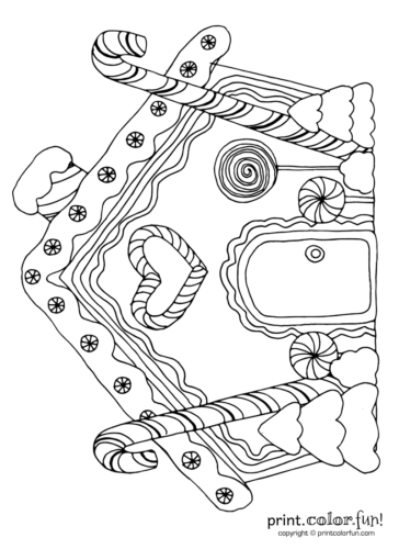 145 Dream House Coloring Pages Printable 49