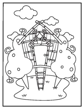 145 Dream House Coloring Pages Printable 57