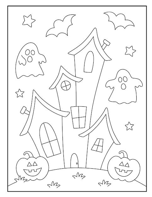 145 Dream House Coloring Pages Printable 60