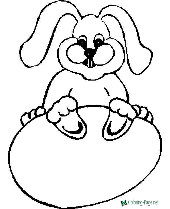 147 Happy Easter Coloring Pages Printable 104