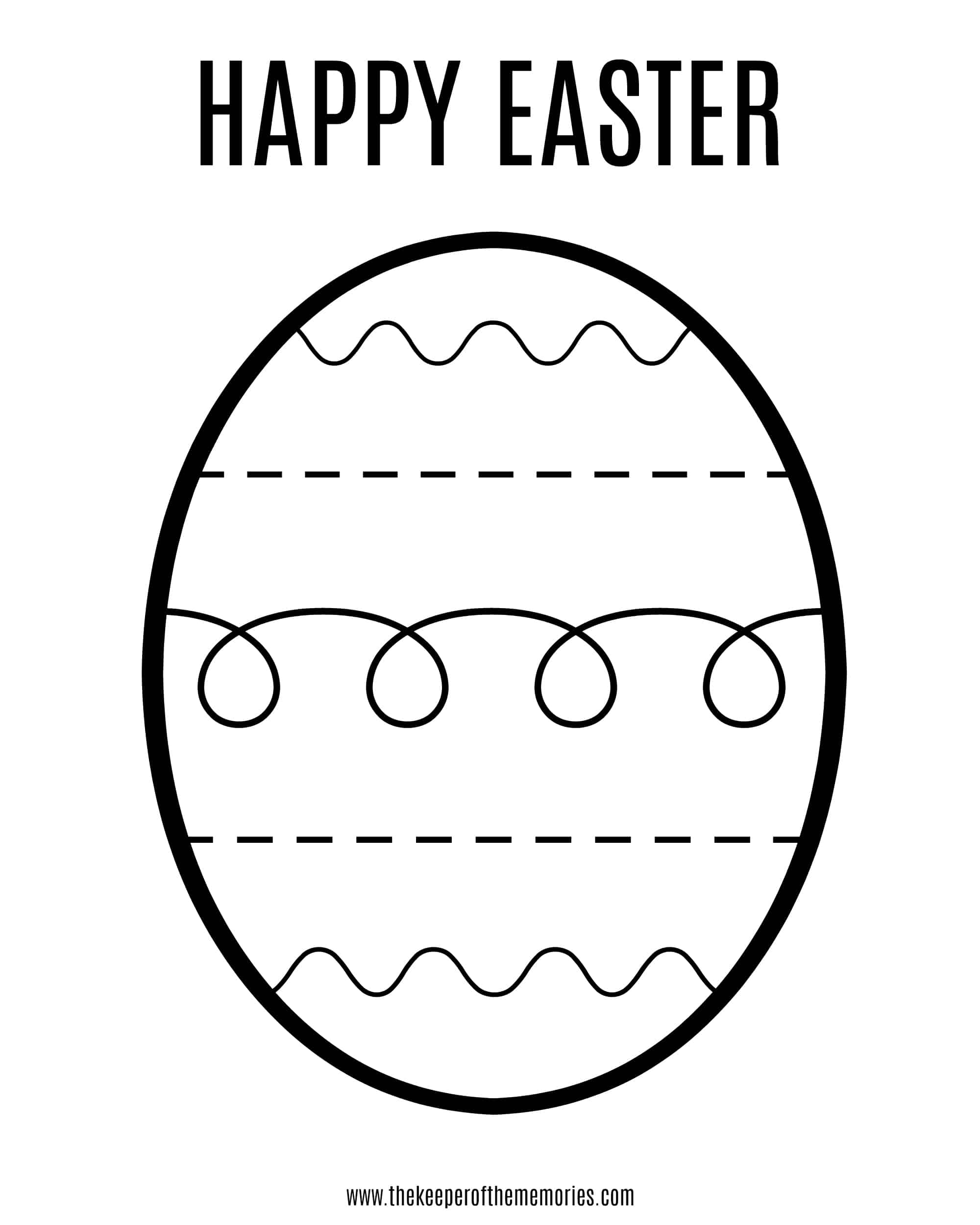 147 Happy Easter Coloring Pages Printable 110