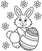 147 Happy Easter Coloring Pages Printable 112