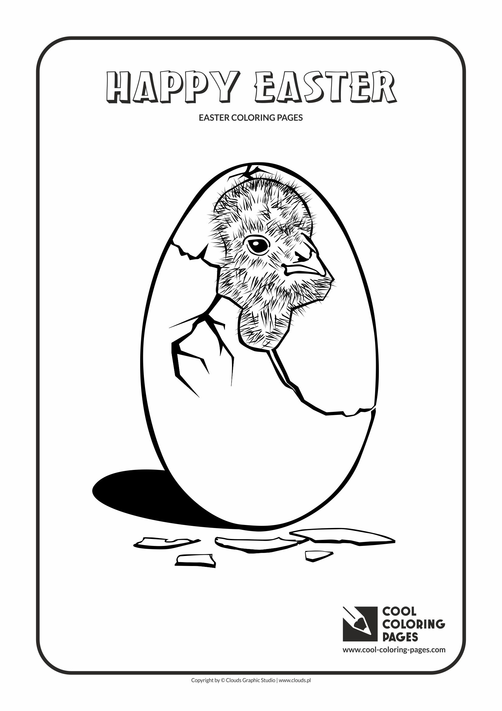 147 Happy Easter Coloring Pages Printable 130