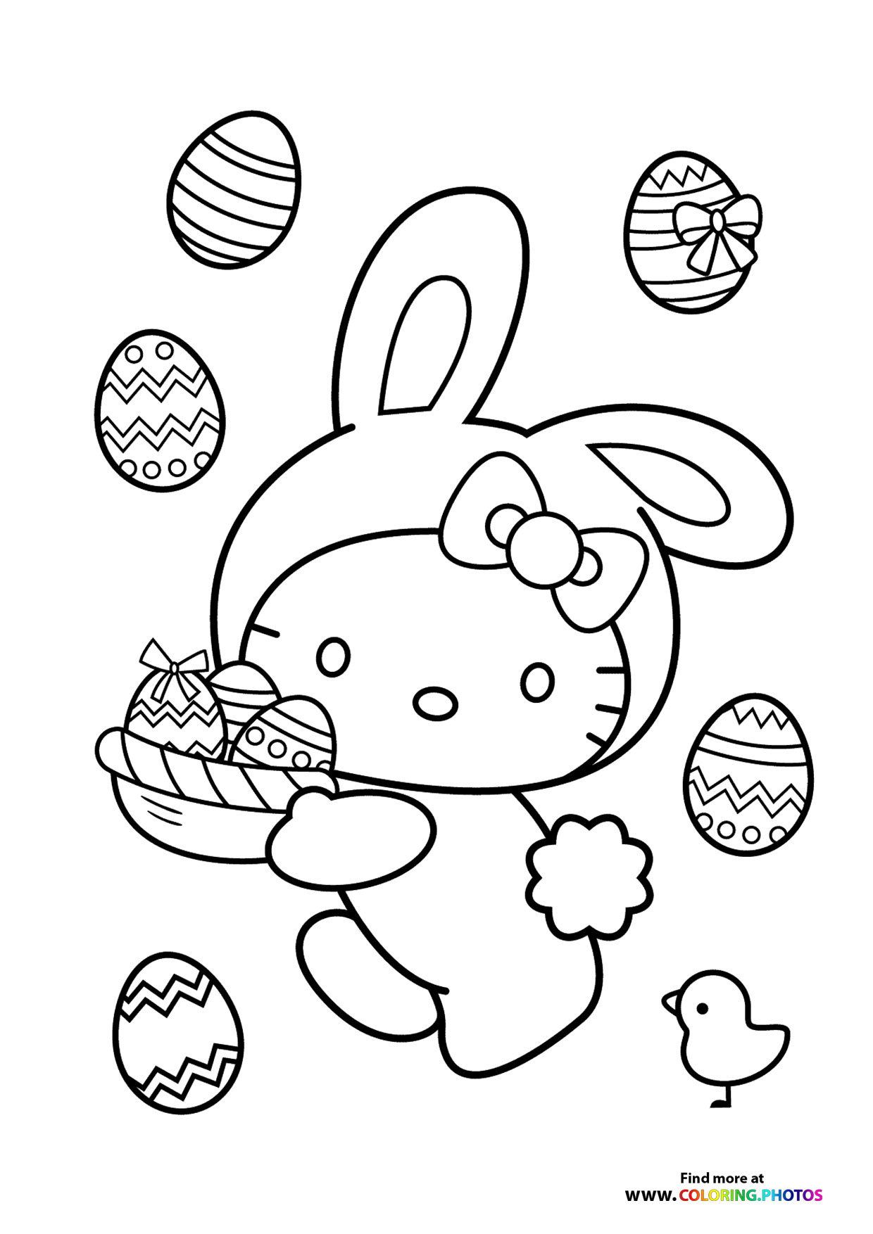 147 Happy Easter Coloring Pages Printable 138