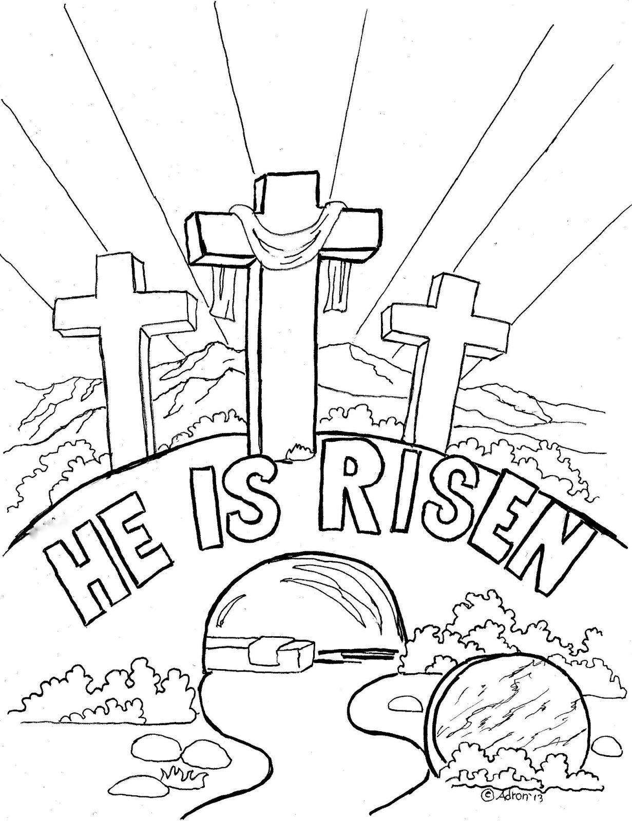 147 Happy Easter Coloring Pages Printable 17