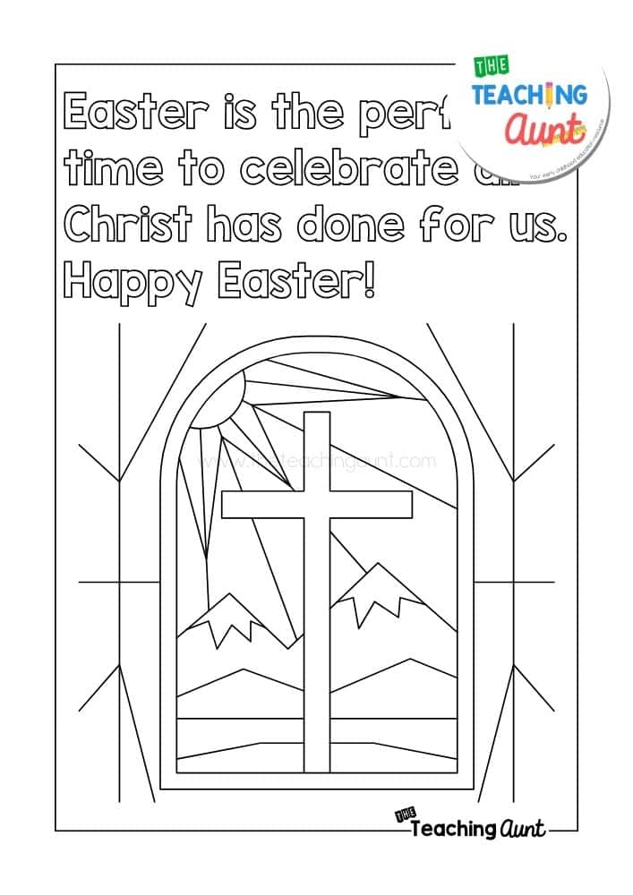 147 Happy Easter Coloring Pages Printable 21