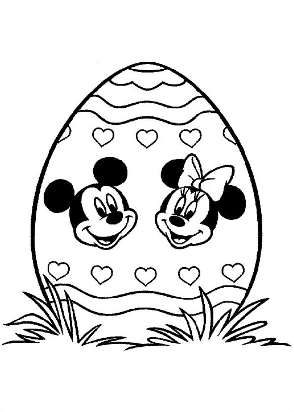 147 Happy Easter Coloring Pages Printable 25