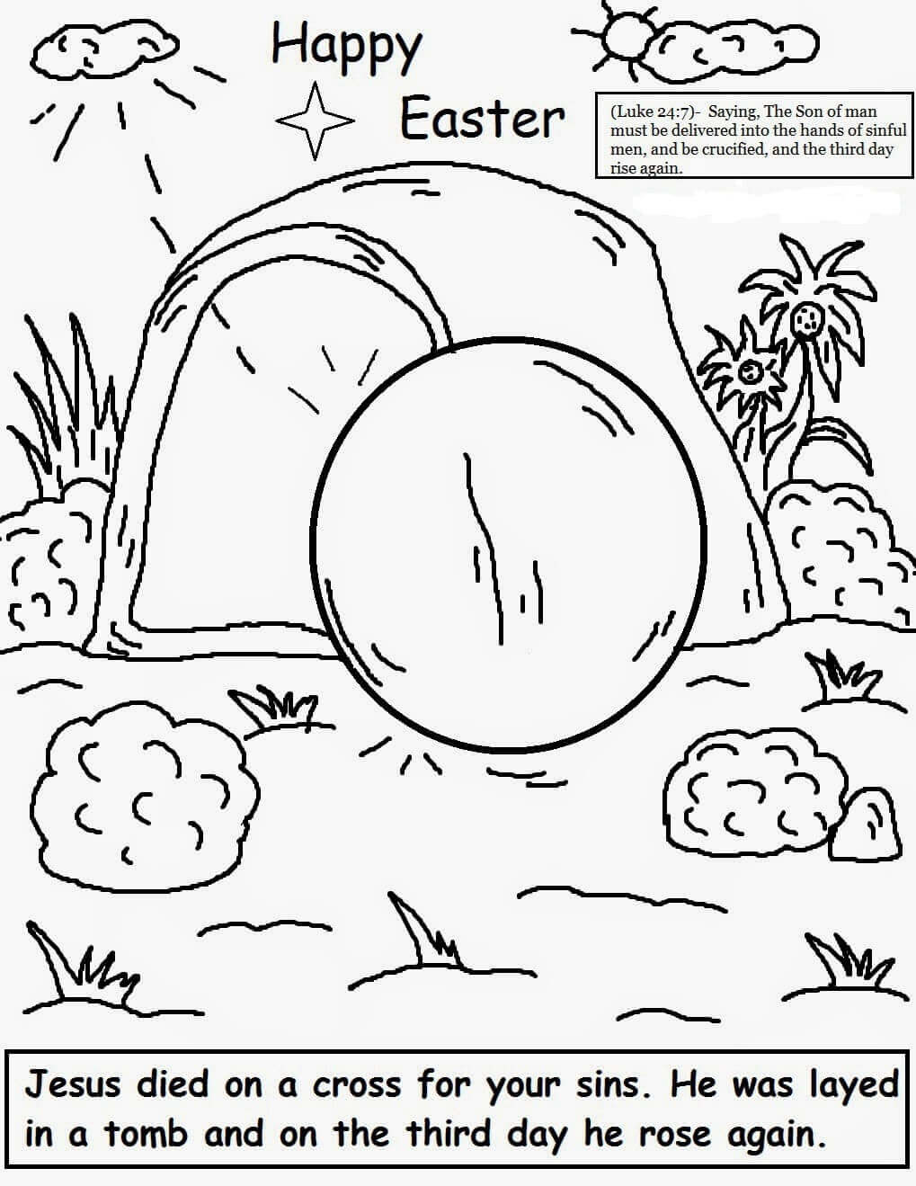 147 Happy Easter Coloring Pages Printable 31