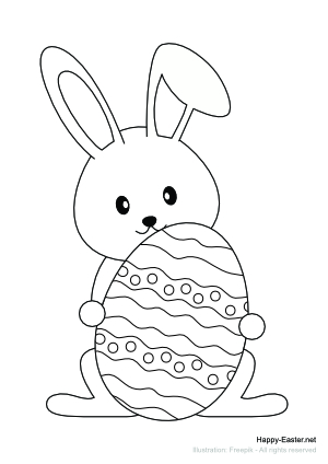 147 Happy Easter Coloring Pages Printable 66