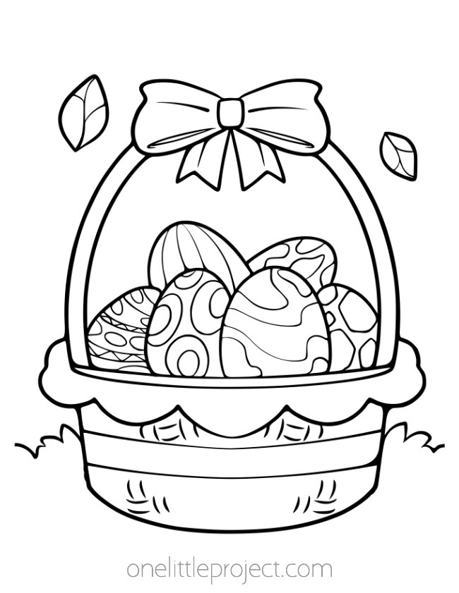 147 Happy Easter Coloring Pages Printable 79