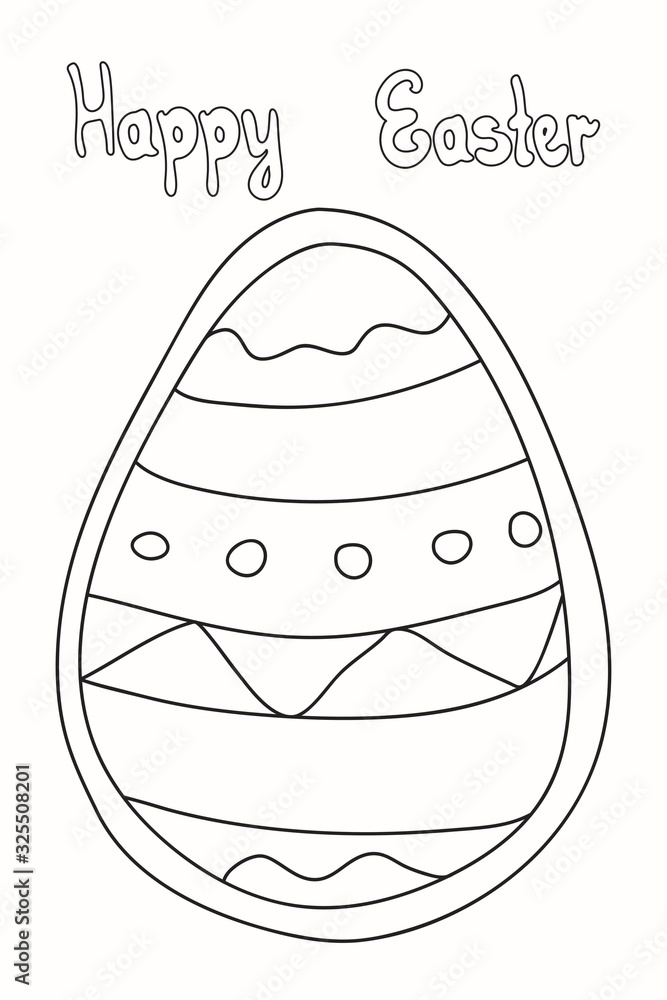 147 Happy Easter Coloring Pages Printable 8