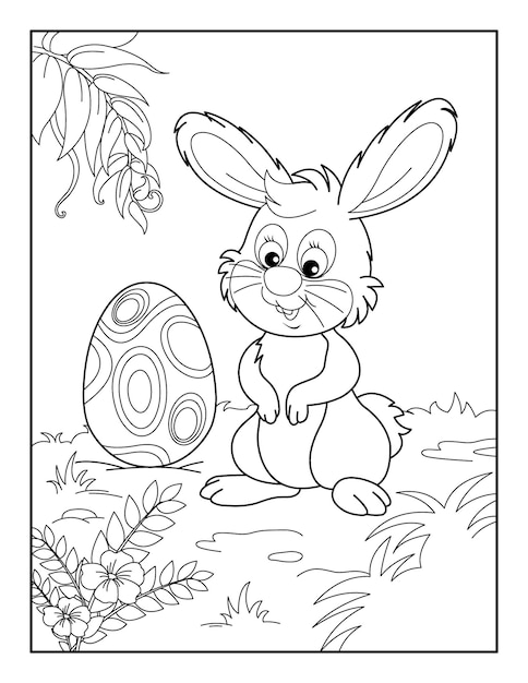 147 Happy Easter Coloring Pages Printable 83