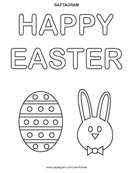 147 Happy Easter Coloring Pages Printable 89