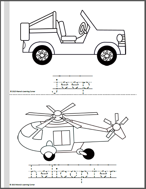 150+ Color Page Tractor Printable 150