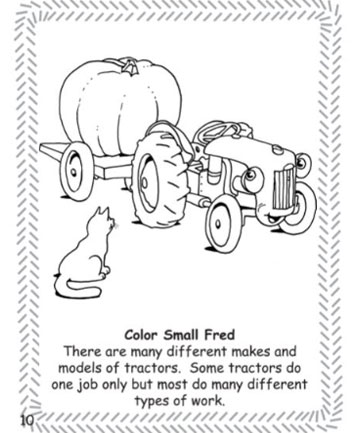 150+ Color Page Tractor Printable 58