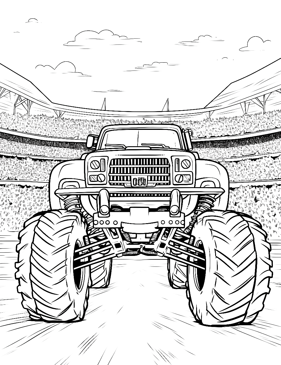 150+ Color Page Tractor Printable 72