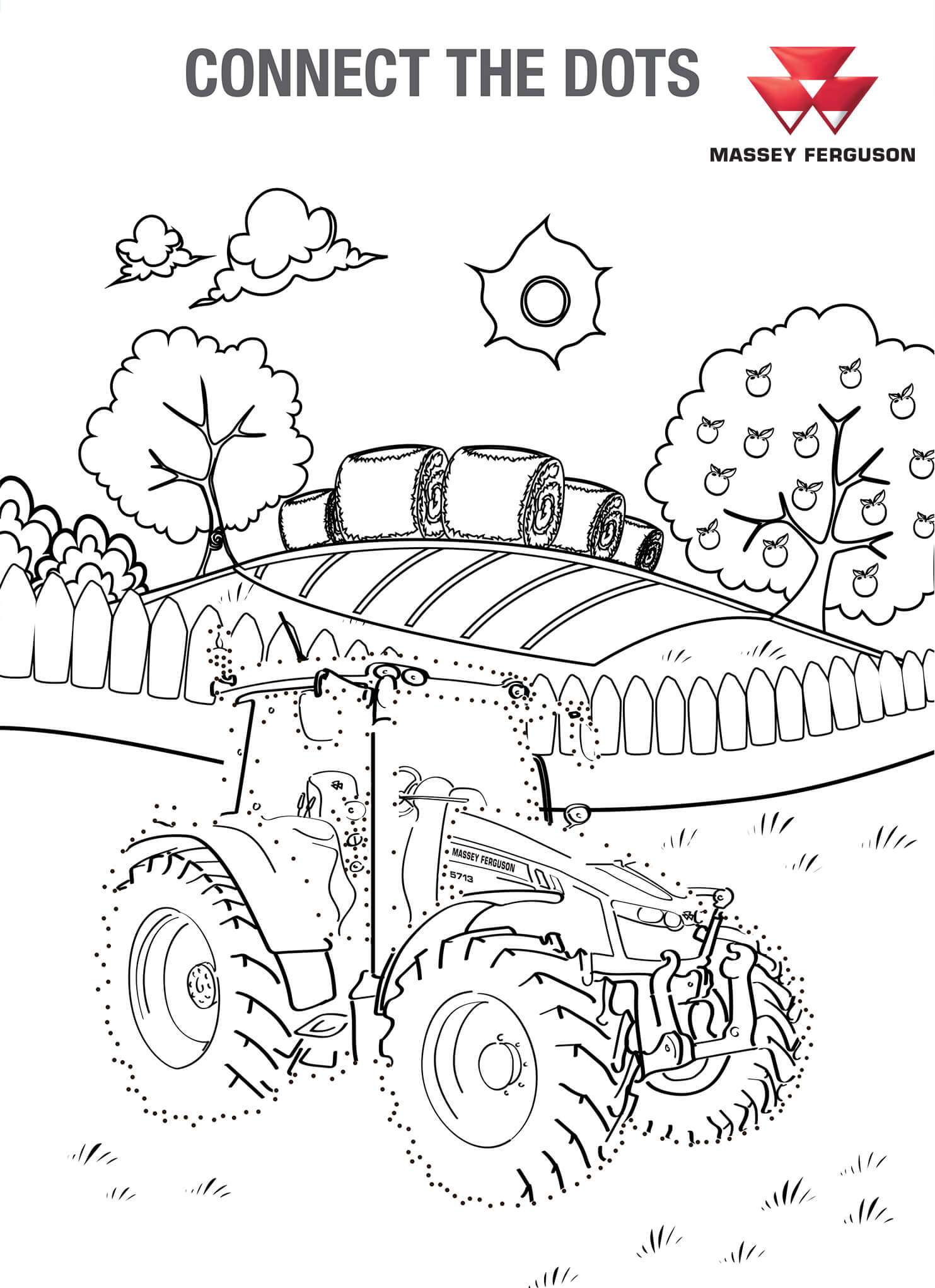 150+ Color Page Tractor Printable 92