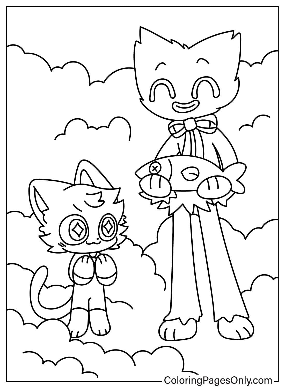 150+ Huggy Wuggy Coloring Pages FREE Printable 139