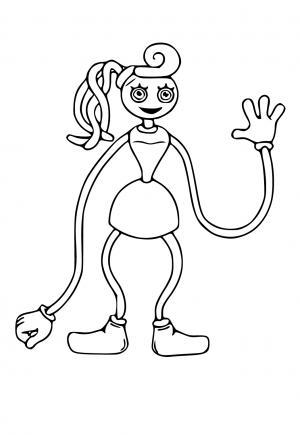 150+ Huggy Wuggy Coloring Pages FREE Printable 15