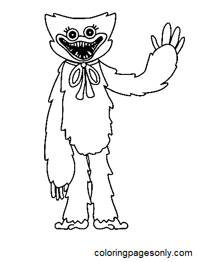 150+ Huggy Wuggy Coloring Pages FREE Printable 22