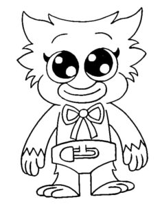 150+ Huggy Wuggy Coloring Pages FREE Printable 3