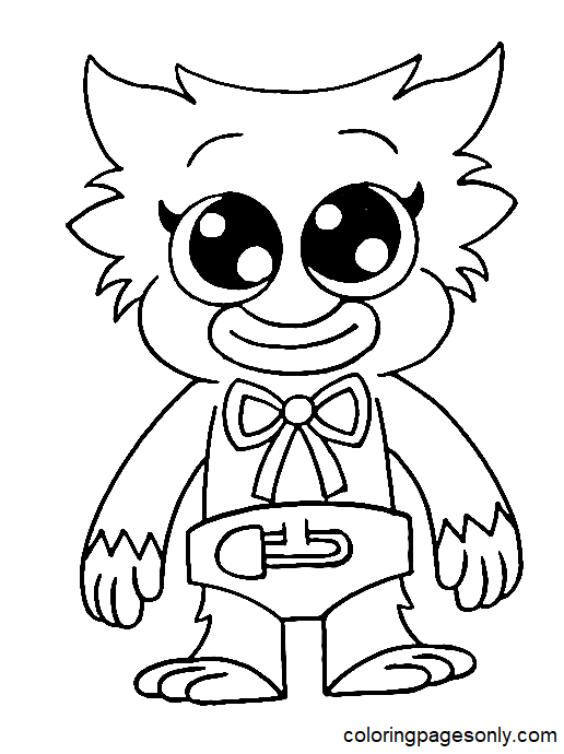 150+ Huggy Wuggy Coloring Pages FREE Printable 31