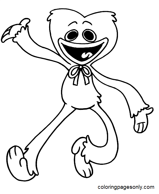 150+ Huggy Wuggy Coloring Pages FREE Printable 32