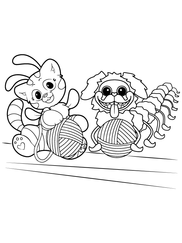 150+ Huggy Wuggy Coloring Pages FREE Printable 61