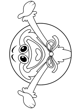 150+ Huggy Wuggy Coloring Pages FREE Printable 7