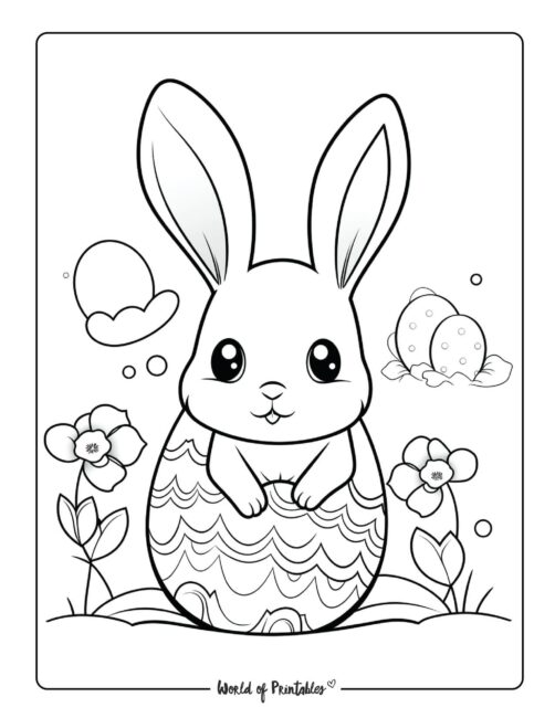 152+ Bunny Ear Coloring Pages Printable 100