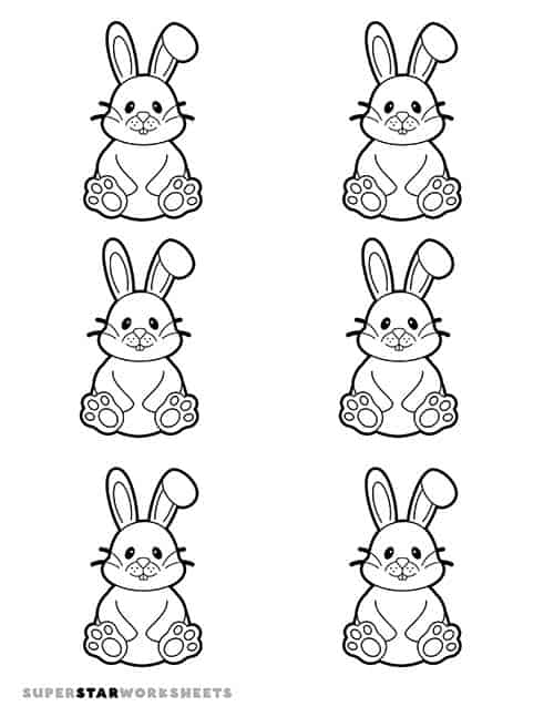 152+ Bunny Ear Coloring Pages Printable 106