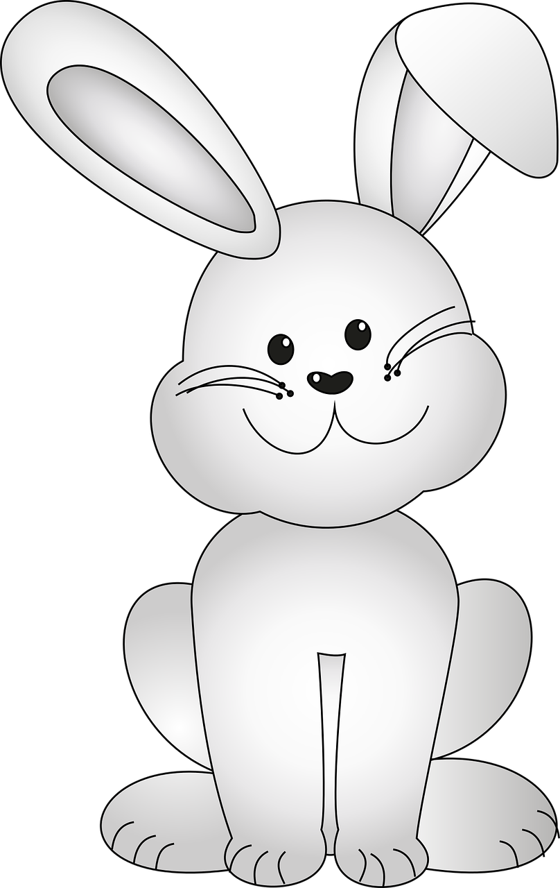 152+ Bunny Ear Coloring Pages Printable 139