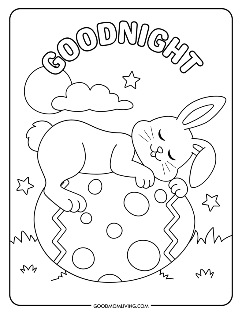 152+ Bunny Ear Coloring Pages Printable 15