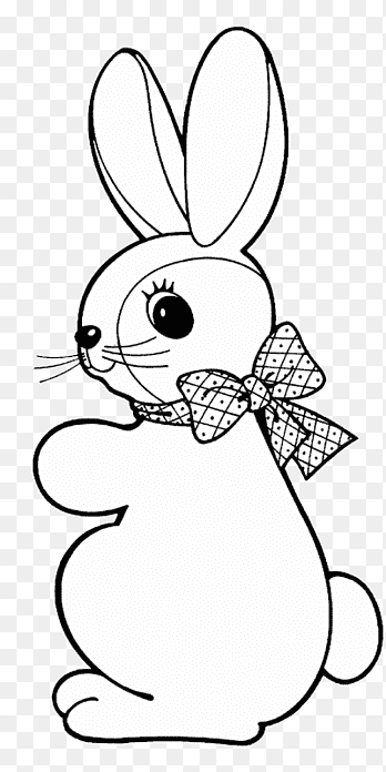 152+ Bunny Ear Coloring Pages Printable 19