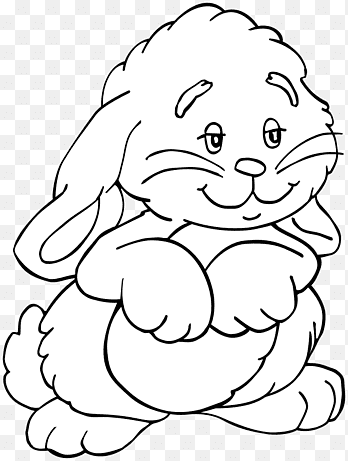 152+ Bunny Ear Coloring Pages Printable 28