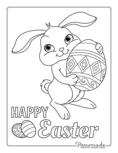 152+ Bunny Ear Coloring Pages Printable 57