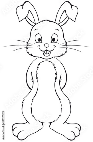 152+ Bunny Ear Coloring Pages Printable 6