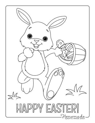 152+ Bunny Ear Coloring Pages Printable 65