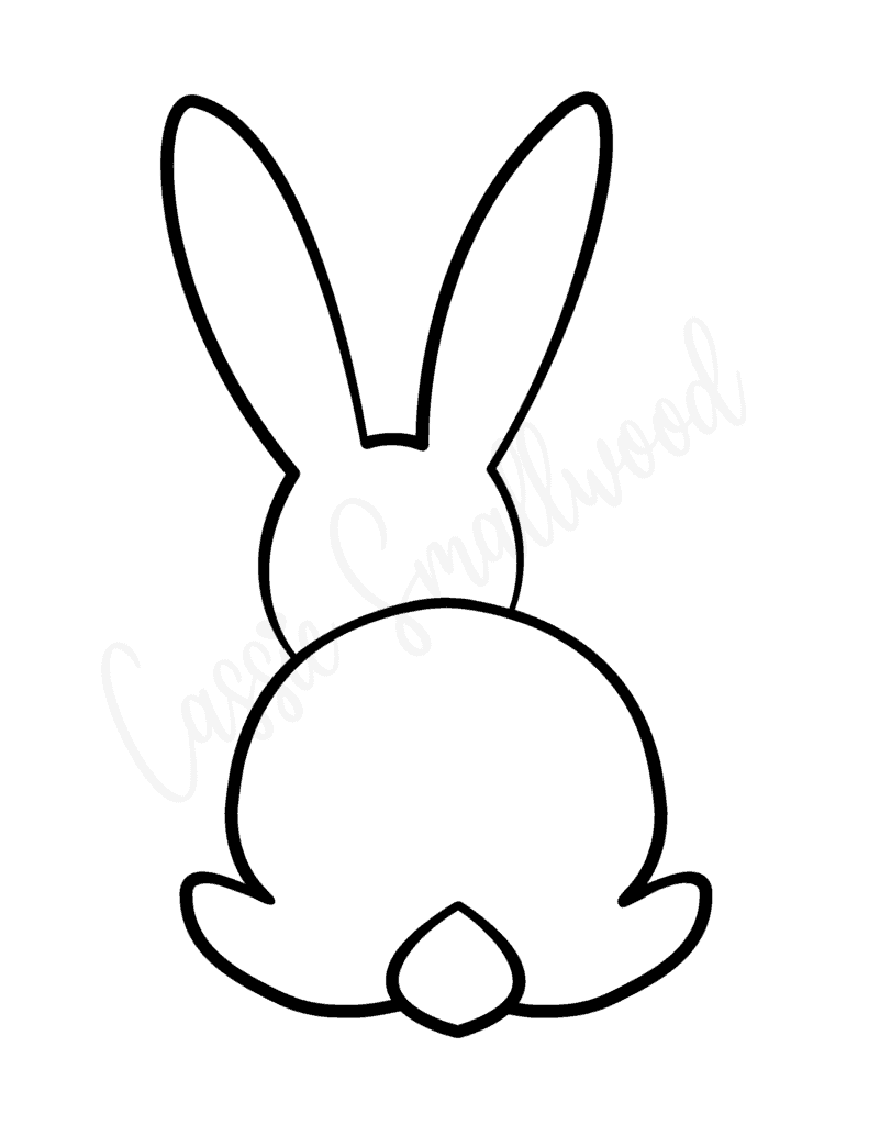 152+ Bunny Ear Coloring Pages Printable 84