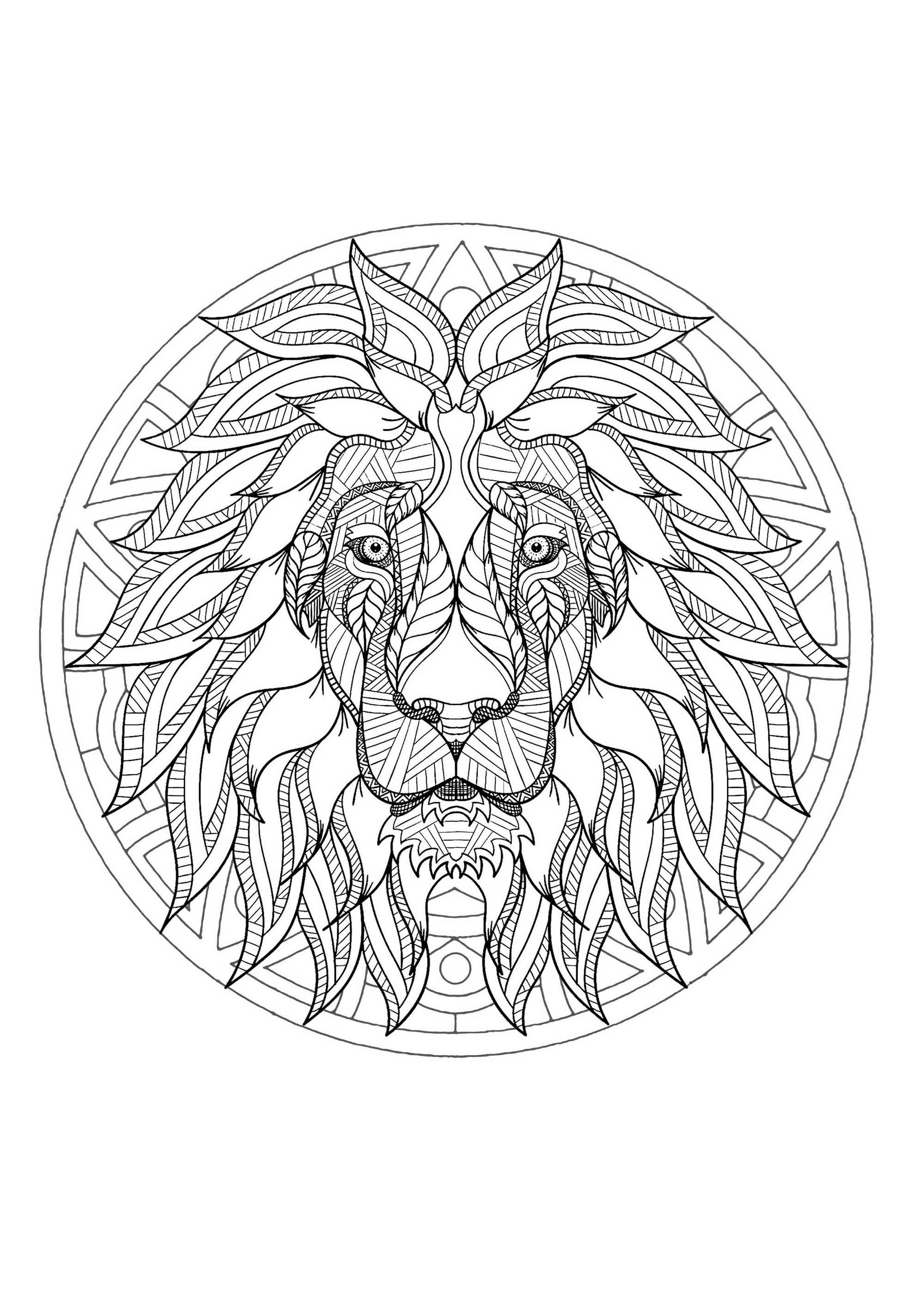 159 Coloring Pages with a Lot of Detail Printable 10