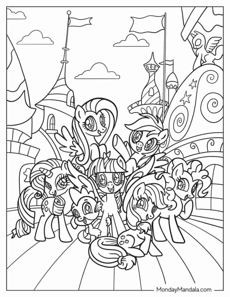 159 Coloring Pages with a Lot of Detail Printable 111