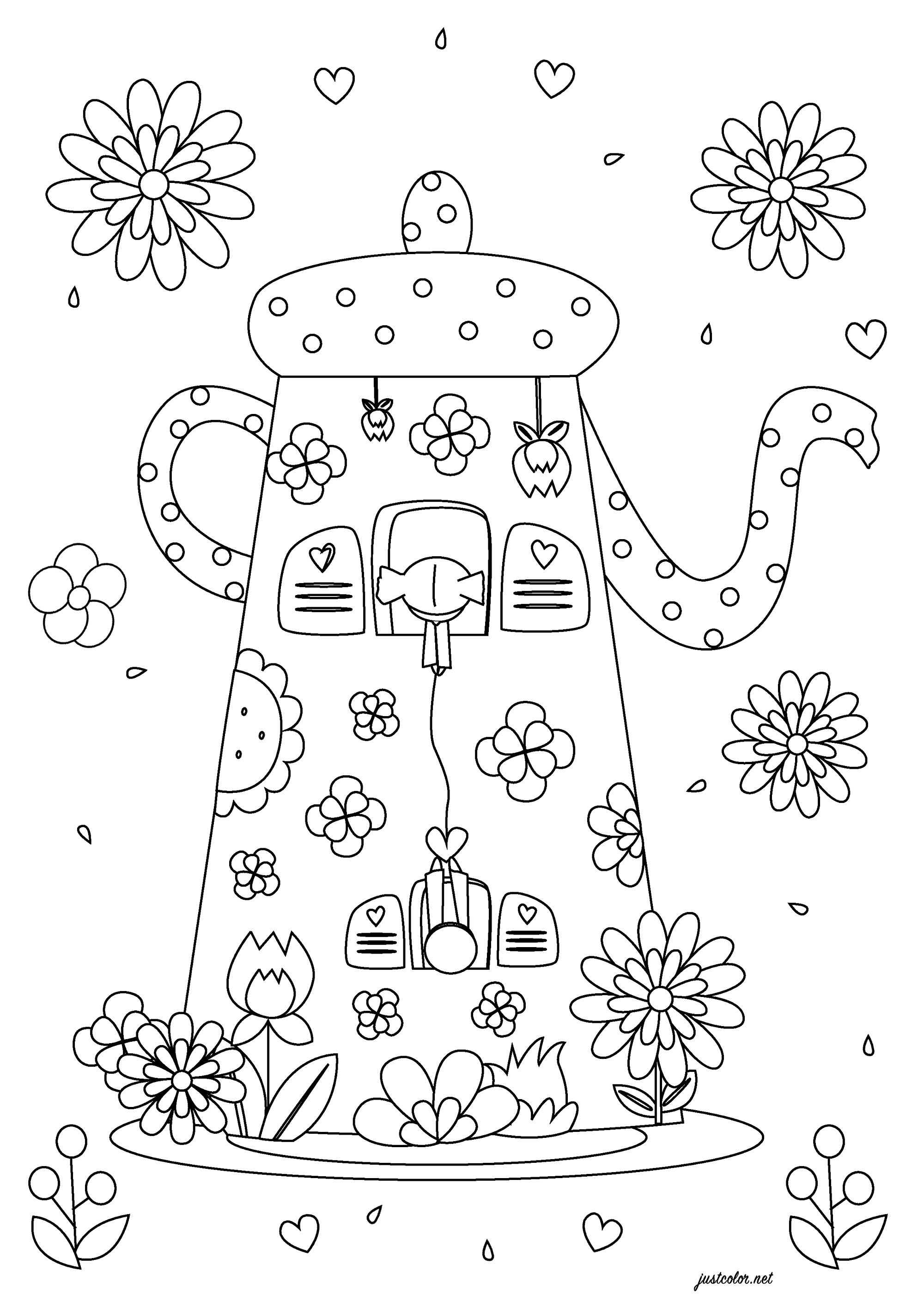 159 Coloring Pages with a Lot of Detail Printable 113