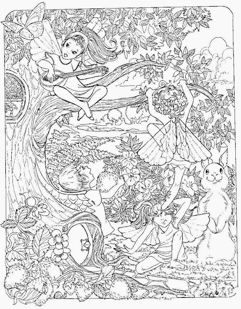 159 Coloring Pages with a Lot of Detail Printable 133